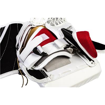 Vaughn Velocity V7 V8 XF Carbon Goalie Blocker and Glove Pro stock