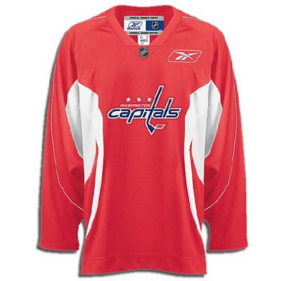 Buy New Custom Washington Capitals Jersey Red Third Reebok NHL