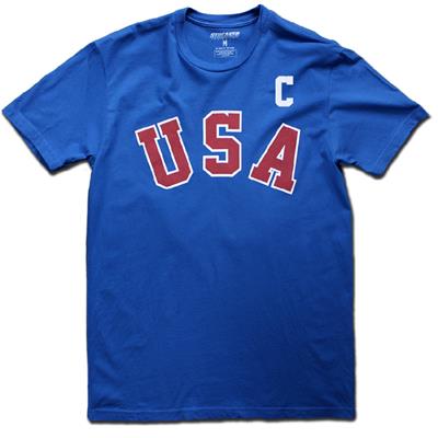 USA Vintage Hockey | 80s Throwback Hockey Jersey T-shirt