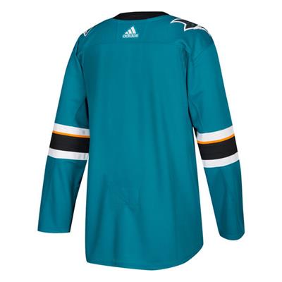 Adidas Sharks Away Authentic Jersey White L (52) - Mens Hockey Jerseys