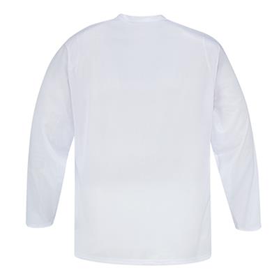 White practice hockey outlet jersey