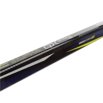 Warrior Alpha QX Pro Grip Hockey Stick Int. 55 Flex-QXP55G7