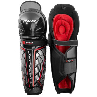 SHIN⊿ CCM JetSpeed FT370 Hockey Shin Guards - Senior | Pure Hockey Equipment