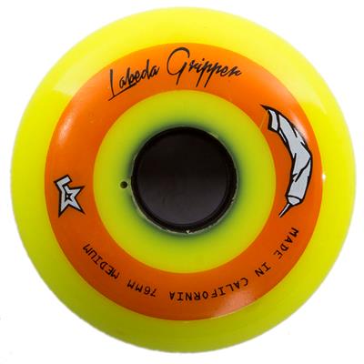 Labeda Yellow Gripper Inline Hockey Wheel