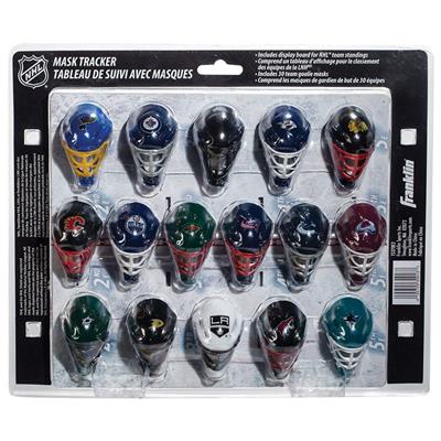  Franklin Sports NHL Goalie Mask Tracker - Micro Mask Tracking  - all 32 teams available - Seattle Kraken : Field Hockey Goaltenders  Helmets : Sports & Outdoors