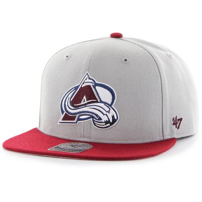 47 Colorado Avalanche Navy/White Trawler Clean Up Trucker Snapback Hat