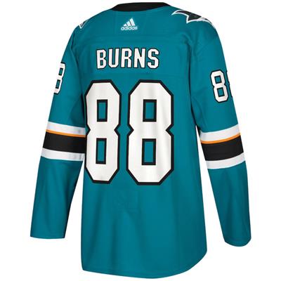 Adidas Brent Burns San Jose Sharks Authentic NHL Jersey Home