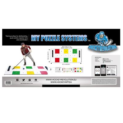 MY PUZZLE SYSTEMS Hockey Revolution Professional Training Flooring Tile 