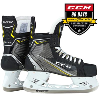 CCM Tacks 9060 Ice Hockey Skates Size Junior Mid Level Ice Skates 