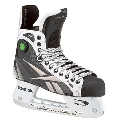 Reebok 7K White Pump Ice Skates - Junior | Pure Hockey Equipment