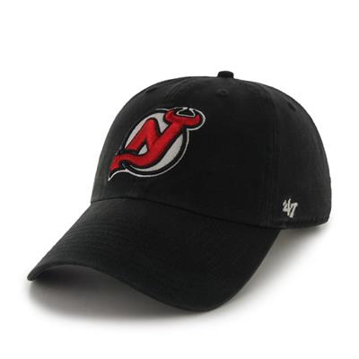 47 Brand - NHL Green adjustable Cap - New Jersey Devils Mvp Dark Green/Red Adjustable @ Hatstore
