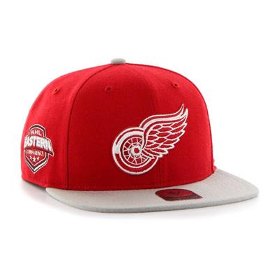 47Brand Detroit Red Wings Frozen Steel Classic DP Snapback Hat