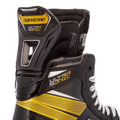 BAUER Supreme UltlaSonic 黒/黒 13インチ 新品 Bauer Supreme Ultrasonic Ice Hockey Skates - Intermediate