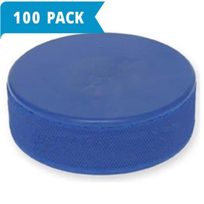 Pack of 12 4 oz A&R Practice Blue MITE Ice-Hockey Puck 