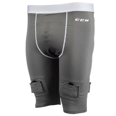 Hockey Compression Shorts and Athletic Cup System with Athletic