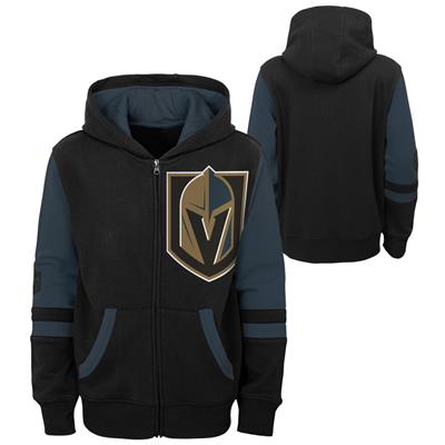 Outerstuff Faceoff FZ Fleece Hoodie Vegas Golden Knights Youth Pure Hockey Equipment