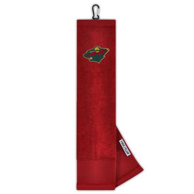 NEW WinCraft Houston Texans 15x25 Embroidered Tri-Fold Golf Towel