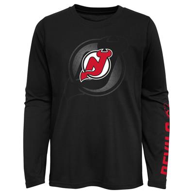 New jersey devils long best sale sleeve shirt