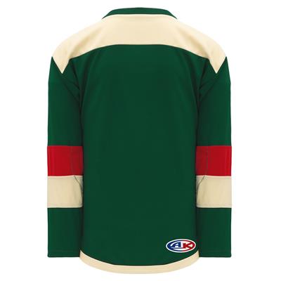 Athletic Knit H550B Gamewear Hockey Jersey - Minnesota Wild - Senior
