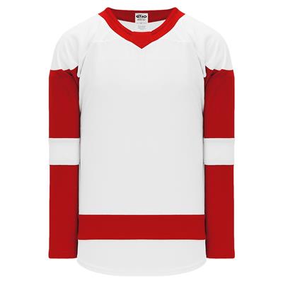 Athletic Knit H550B Gamewear Hockey Jersey - Detroit Red
