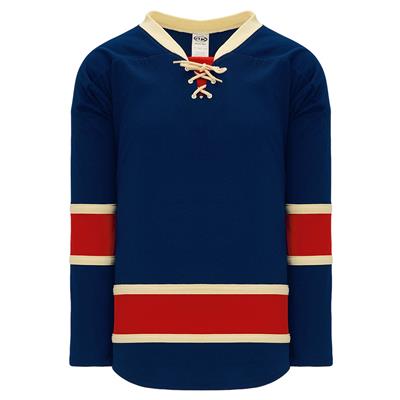 Athletic Knit H550B Gamewear Hockey Jersey - New York Rangers