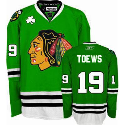 St. Patrick's Day Blackhawks jersey