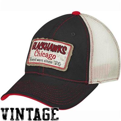Reebok Chicago Blackhawks Mesh Back Slouch Flex Hat