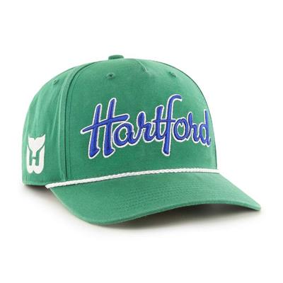 Hartford Whalers 47 Brand Vintage Green Franchise Fitted Hat - Detroit Game  Gear