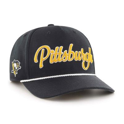 Pittsburgh Penguins Hat Cap 9FIFTY Big Script Spellout Logo