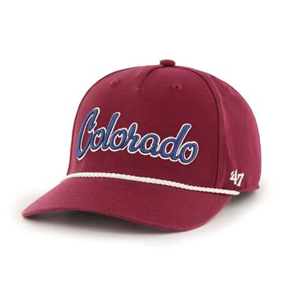 47 Brand Kids' Colorado Avalanche Clean Up Cap in Blue for Men