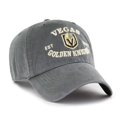 47 Brand Mens NHL Las Vegas Golden Knights Clean Up Dad Strapback Cap Hat  New