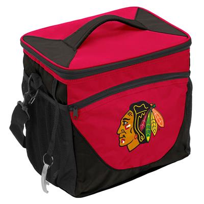 Logo Brands 24 Can Cooler Chicago Blackhawks Pure Goalie Equipment