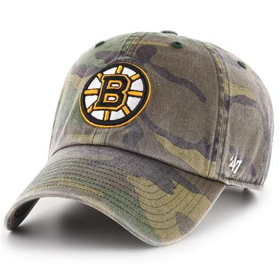47 Brand Girls' Boston Bruins Clean Up Cap in Pink
