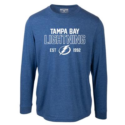 Levelwear Defined Oscar Long Sleeve Tee Shirt - Tampa Bay Lightning - Adult  | Pure Hockey Equipment