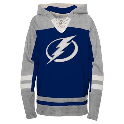 NHL Youth Tampa Bay Lightning Home Ice Navy Pullover Hoodie