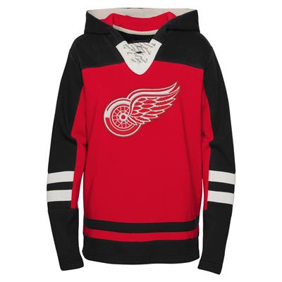 Outerstuff Detroit Red Wings Child Red Tie-Dye Pullover Hoodie