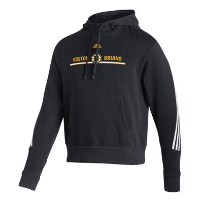 Boston Bruins adidas Women's Reverse Retro Pullover Hoodie - Gold