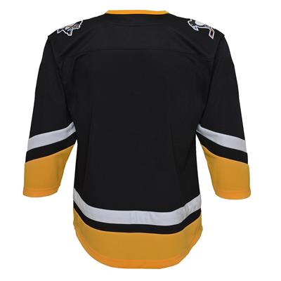 Outerstuff Pittsburgh Penguins Premier Home Team Jersey Black (Kids Size  4-7)