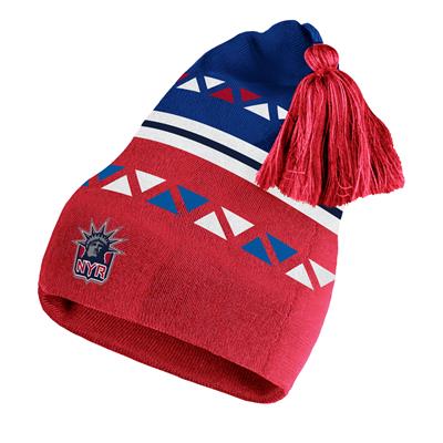 Adidas Reverse Retro 2.0 Pom Cuffed Knit Hat - New Jersey Devils