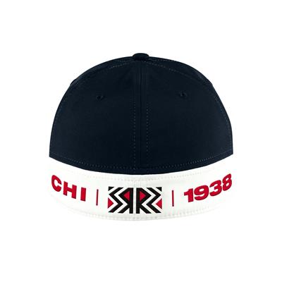 Adidas Reverse Retro 2.0 Pom Cuffed Knit Hat - Chicago Blackhawks - Adult - Chicago Blackhawks - OSFM