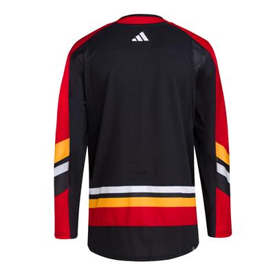 Calgary Flames adidas Alternate Authentic Custom Jersey - Red