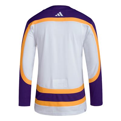 adidas Kings Authentic Reverse Retro Wordmark Jersey - White, Men's Hockey