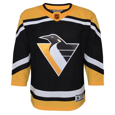 Pittsburgh Penguins Youth Home Premier Custom Jersey - Black