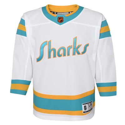 Vintage San Jose Sharks Hockey Jersey By Maska XL CCM Sewn Authentic