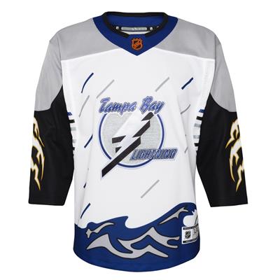 Outerstuff Saucer Pass Short Sleeve Tee - Tampa Bay Lightning - Youth - Tampa Bay Lightning - L