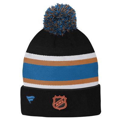 Outerstuff Reverse Retro Pom Knit Hat - Colorado Avalanche - Youth