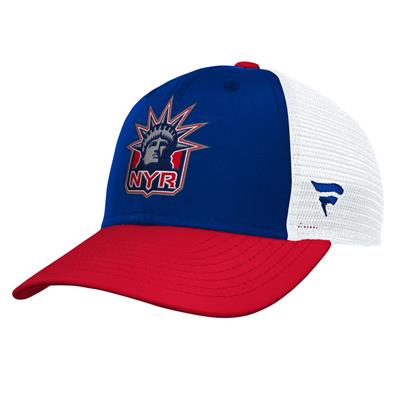 Outerstuff Reverse Retro Adjustable Meshback Hat - NY Rangers