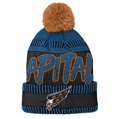 Outerstuff Reverse Retro Pom Knit Hat - Minnesota Wild - Youth