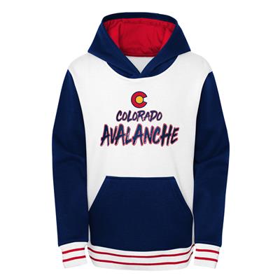 Men's Colorado Avalanche CCM Navy Pullover Jersey - Hooded Sweatshirt
