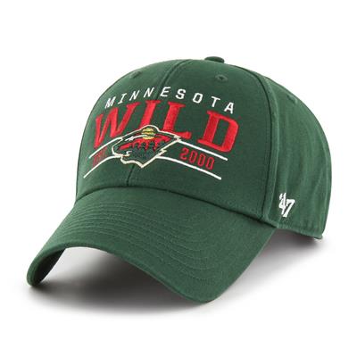 Minnesota Wild 47 Brand Gabbro MVP Adjustable Hat Cap Fenmore